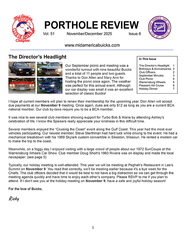 Porthole Review November-December 25