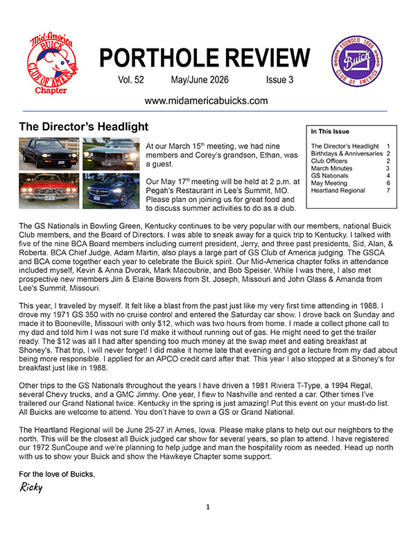 Porthole Review May-June 26